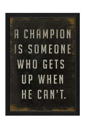 What makes champion