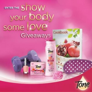 Tone Show Your Body Some Love Giveaway WIN Prize Packs INCLUDING a ...