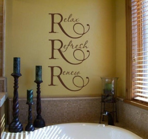 ... Wall Quotes For Bathroom, Ideas For Bathroom Quotes, Master Baths