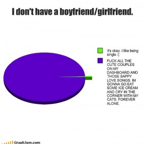 boyfriend, chart, couple, cute, funny, girlfriend, pie chart