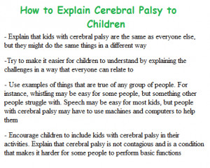 Cerebral Palsy Quotes Who have cerebral palsy.