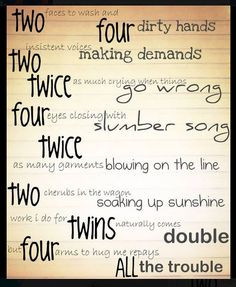 Twin Poem - hope you enjoy - brought to you by www.twinsgiftcompany.co ...