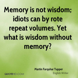 Martin Farquhar Tupper Wisdom Quotes