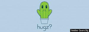 Cactus Hug Facebook Cover