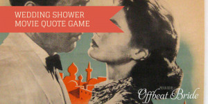 ... Shower For Couples: Play This Film matching Shower Game! wedding ideas