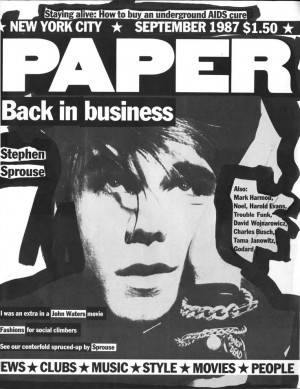 September 1987 Stephen Sprouse