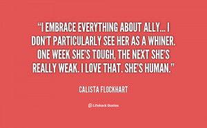 Calista Flockhart Quotes