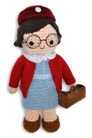 ... : cutest crocheted amigurumi ever. It's Chummy from Call the Midwife
