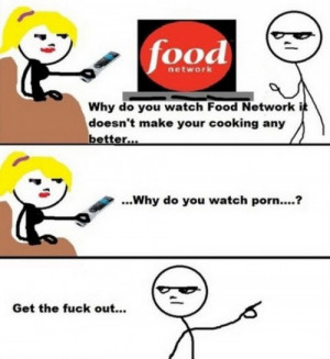 food network and porn