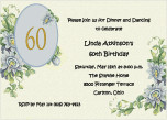 60th Birthday Party Invitations - Page 1