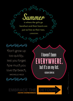 Travel And Summer Quotes...