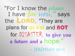 Jeremiah 29:11 - WALLPAPER by plmethvin