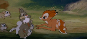 ... movie childhood classic cartoon old animated disney gif bambi bunny