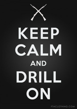 keep calm and drill on,. #riffles #spinning #raiders #favorite
