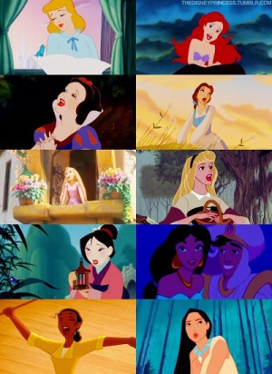 Disney Princess Disney Princesses Singing