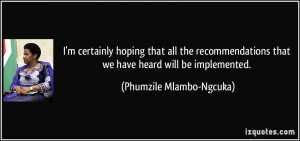 More Phumzile Mlambo-Ngcuka Quotes