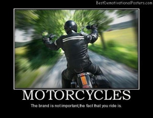 Motorcycle quote of the day