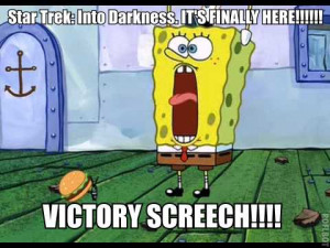 ... victory screech meme source http imgarcade com 1 spongebob victory