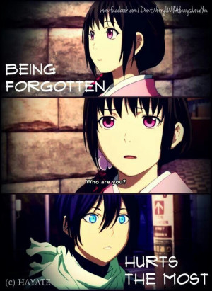 ... happened to Yukine and that seemed even worse.... :: Hiyori and Yato