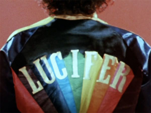 rainbow painted leather jacket in Kenneth Anger's Lucifer Rising ...