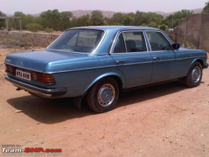 1985 mercedes 300d blue