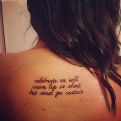 Dave Matthews Band Tattoos Quotes