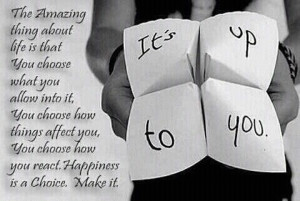 Wise choices turns into success.