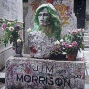jim morrison s grave site is among the most visited in the world his ...