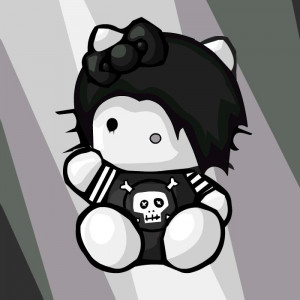Hello Kitty gets Emo too....