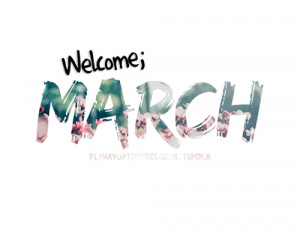 march #pretty #floral #gif #hello march