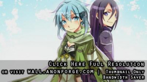Sinon and Kirito Anime Sword Art Online 2 Gun Gale Online Picture 1366