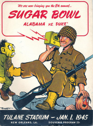 How Duke and Alabama Met in the 1945 Sugar Bowl