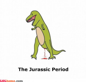The Jurassic period finally explained in a simple picture. It must ...