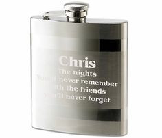 engraved flask for groomsmen more flasks silver flasks engraving hip ...