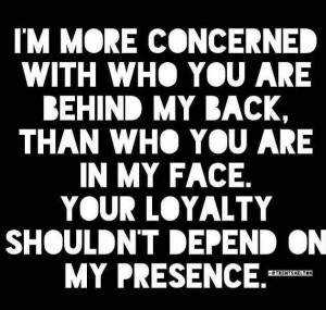 Loyalty!!
