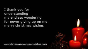 Thank You For Understanding My Endless Wondering For Never Giving Up ...