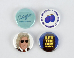 Eastbound and Down Buttons! Ashley Schaeffer Set, 