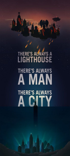 Bioshock Quote Poster full version by SWDesignSolutions on Etsy, £8 ...