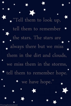 We have hope hope quote