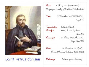 Saint Petrus Canisius