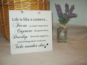 Details about Handmade Wall Plaque Inspirational Quote.Family Friends ...