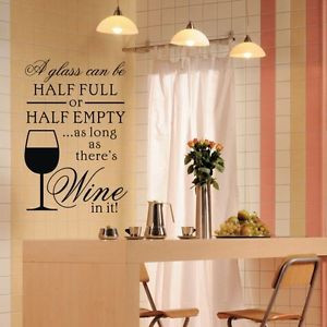 ... GLASS-Home-Decor-Vinyl-Art-Murals-Quotes-Stickers-Kitchen-Wall-Decals