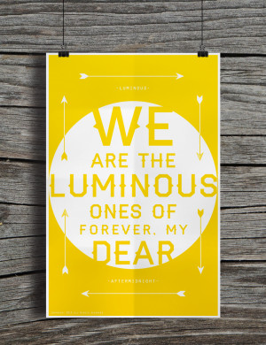 Poster Design | Aftermidnight Luminous Poster