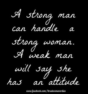 Strong vs weak men.