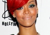 red hair color on black women