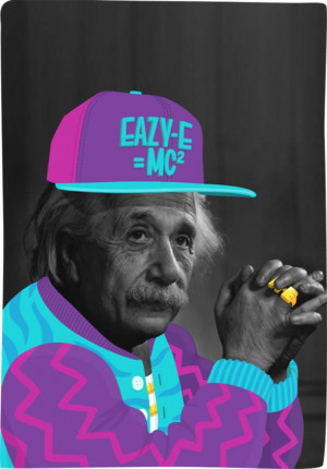 Easy-E = MC2 – Albert Einstein is in da house