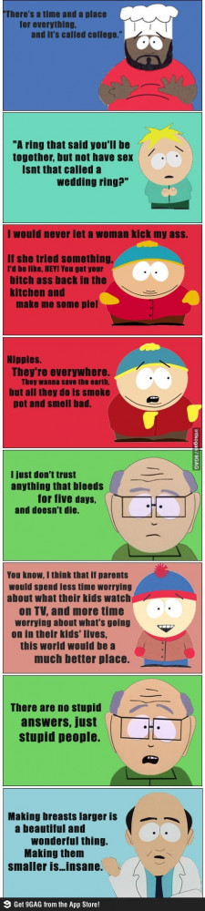 Some great South Park quotes
