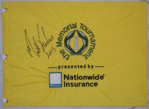 Details about MATT KUCHAR Signed - THE MEMORIAL TOURNAMENT - Golf Flag