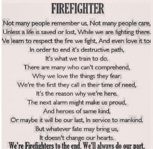 Fire Life, Female Firefighters, Firefighters Wife, Firefighters Quotes ...