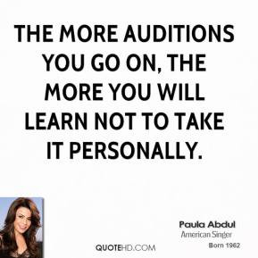 Auditions Quotes